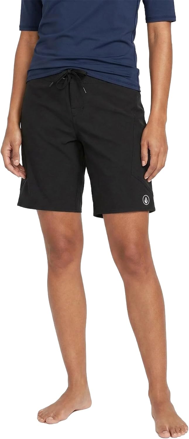 Volcom Women's Simply Solid Boardshort Black