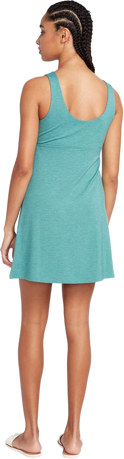 Volcom Women's Desert Bunnie Reversible Fit and Flare Knit Mini Dress Jade