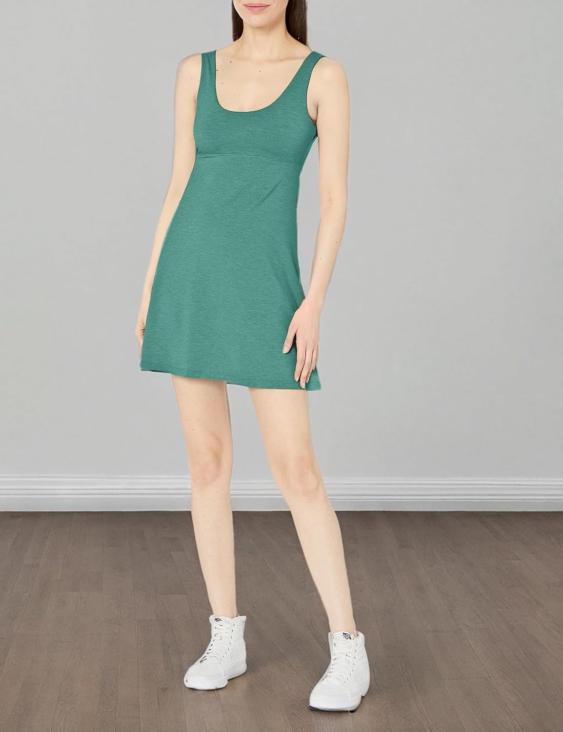 Volcom Women's Desert Bunnie Reversible Fit and Flare Knit Mini Dress Jade