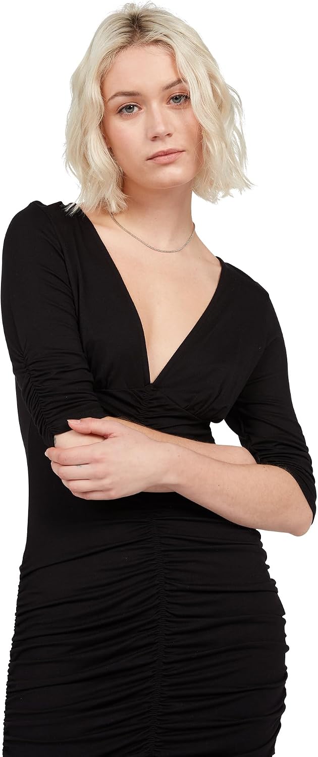 Volcom Women's Shir Fine Mini Dress Black
