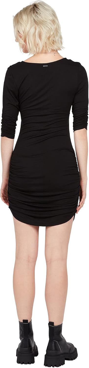 Volcom Women's Shir Fine Mini Dress Black