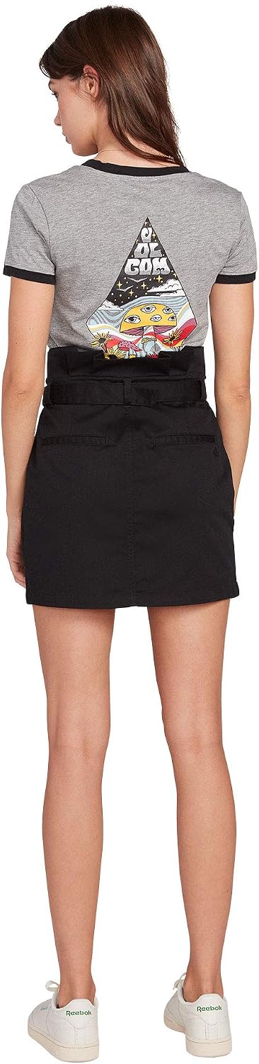 Volcom Juniors Frochickie Skirt Black