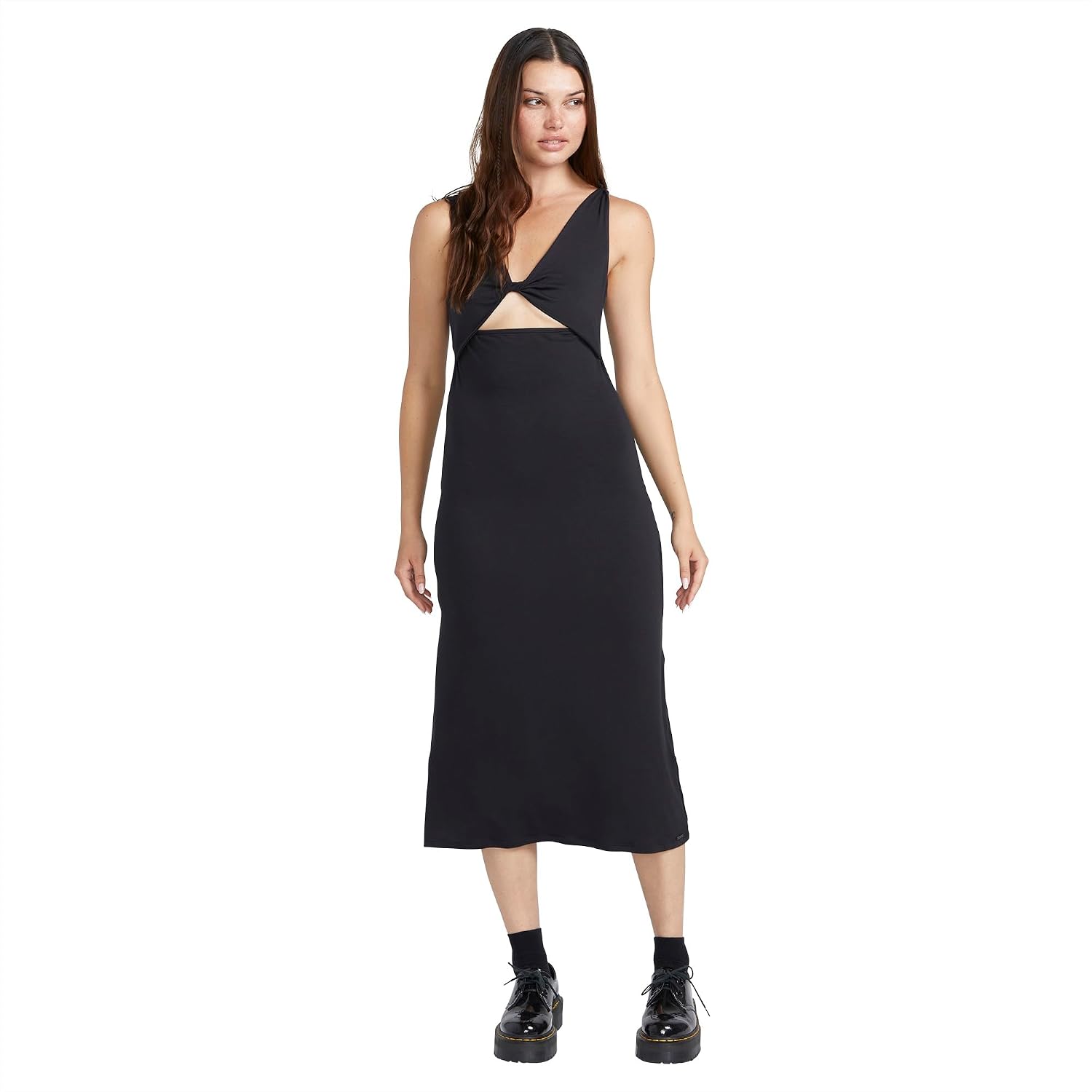 Volcom Women's Stone Luv Midi Dress Black