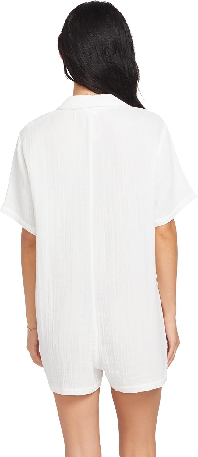 Volcom Women's Swimsuit Cover-ups for Beach, Poolside, Resort Wear Star White