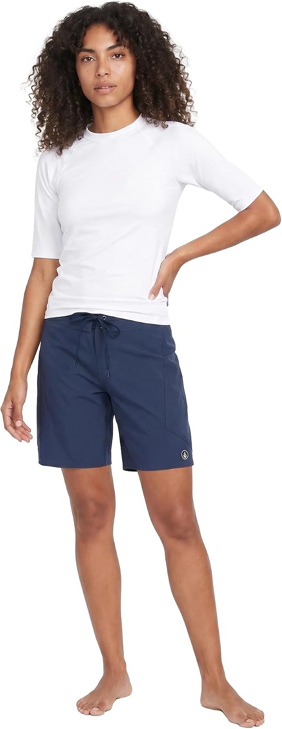 Volcom Women's Simply Solid Boardshort Navy
