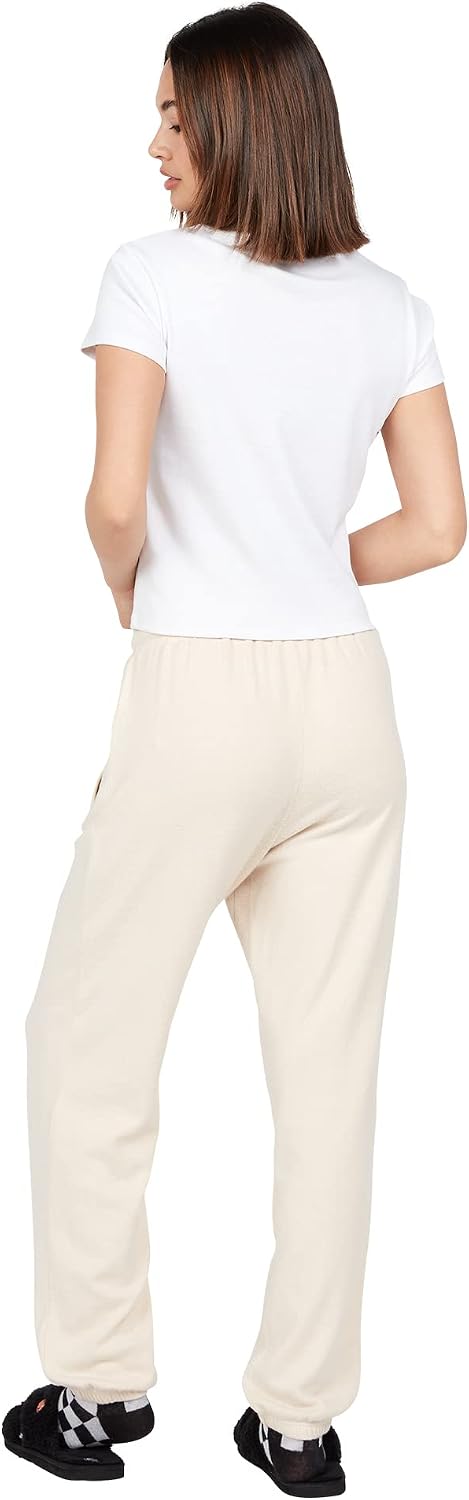 Volcom Women's Lived In Lounge Fleece Sweatpants (Regular & Plus Size) Sand