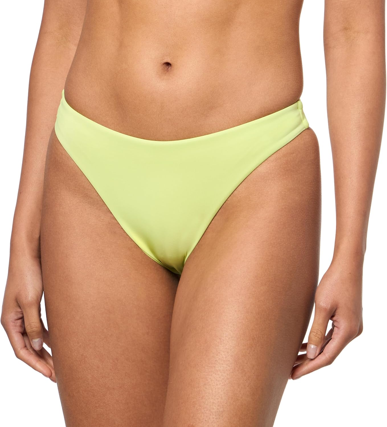 Volcom Women's Simply Seamless Skimpy Swimsuit Bikini Bottom Island Green