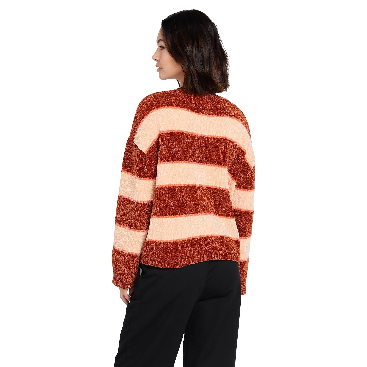 Volcom Women's Bubble Tea Sweater Nutmeg