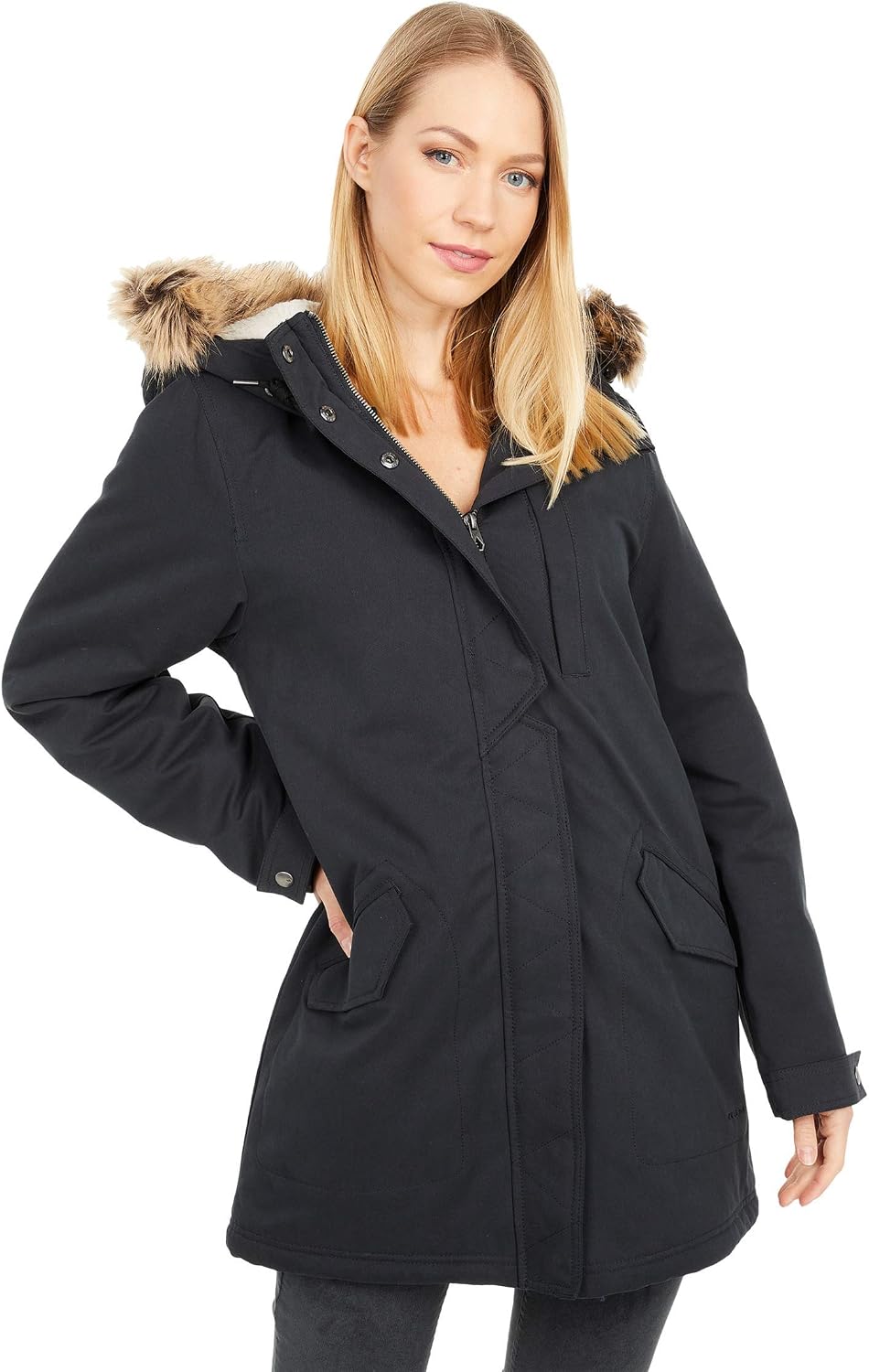 Volcom Less Is More 5K Parka Black