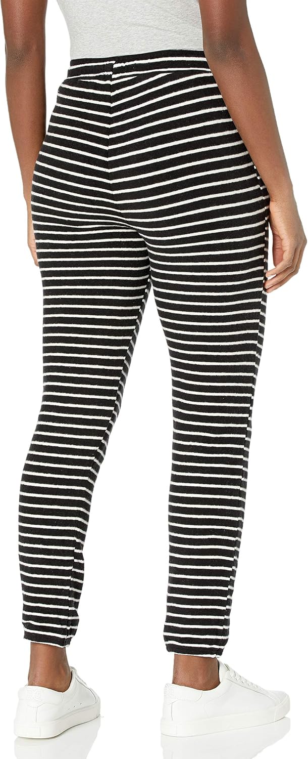Volcom Women's Lived In Lounge Fleece Sweatpants (Regular & Plus Size) Black White