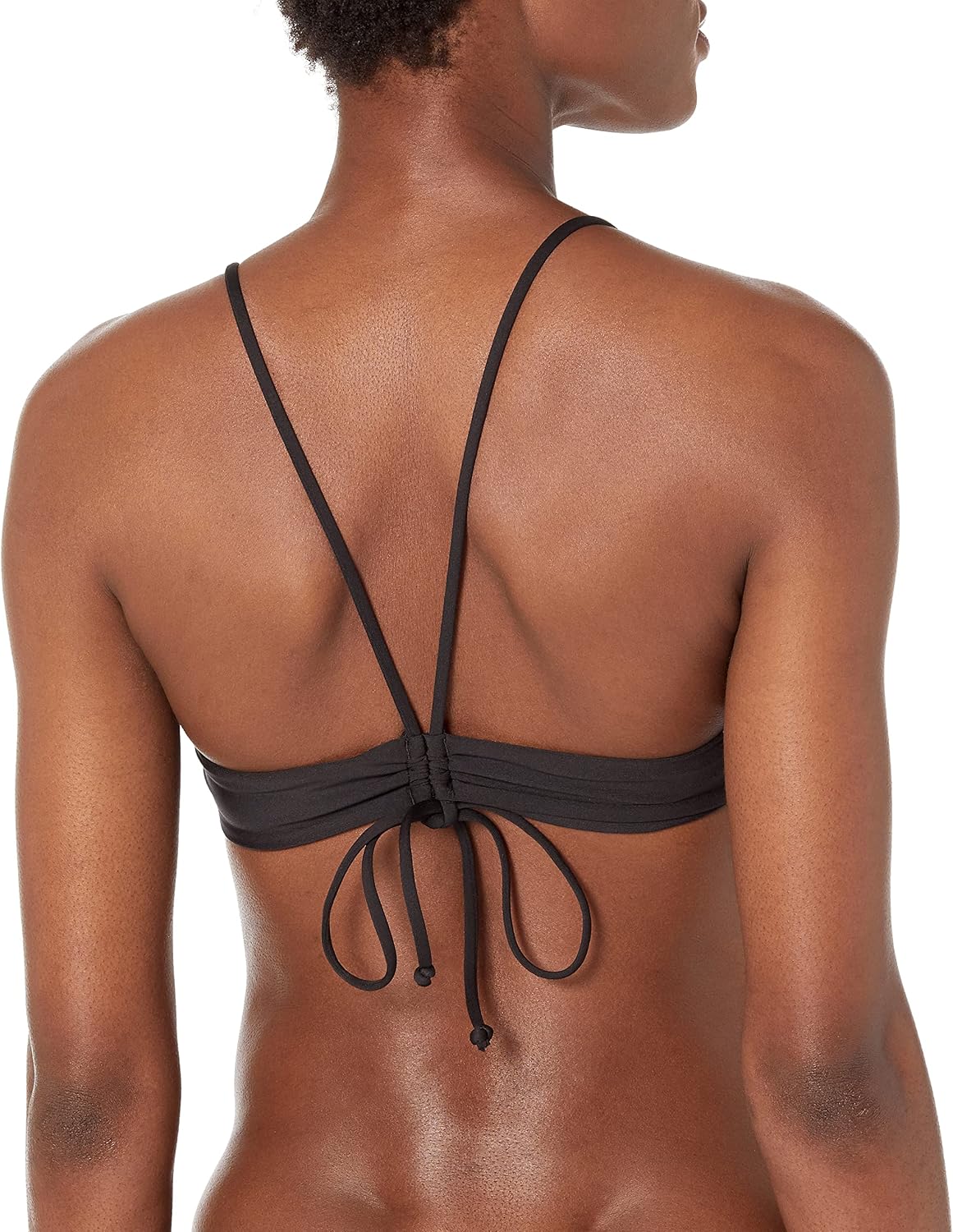 Volcom Women's Women's Simply Solid Scoop Neck Bikini Top Neck Bikini Top Evening