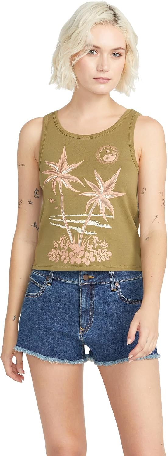 Volcom Women's Stoney Stretch Cut Off Denim Short Ltwt Vintage