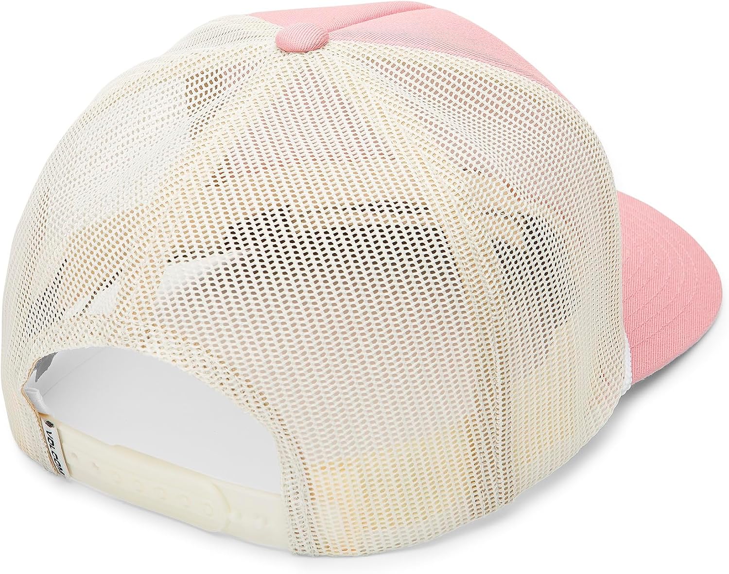 Volcom Women's Into Paradise Trucker Foam Snapback Hat Petal Pink 324