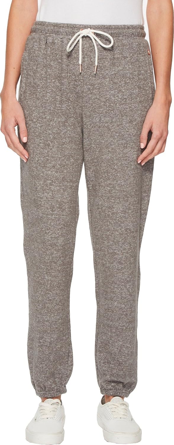 Volcom Women's Lived In Lounge Fleece Sweatpants (Regular & Plus Size) Charcoal Grey