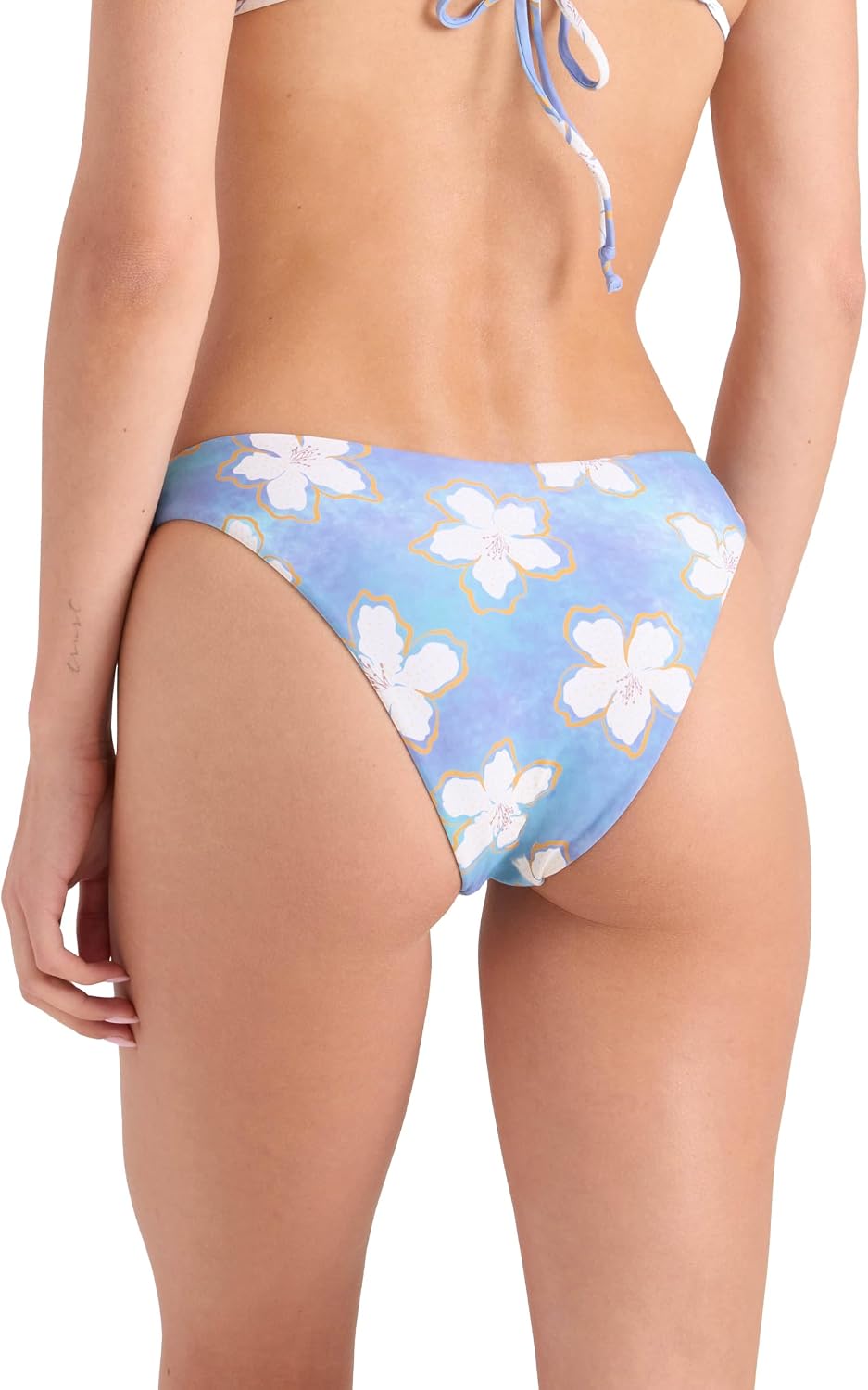 Volcom Women's Simply Seamless Tiny Bikini Bottom Sky