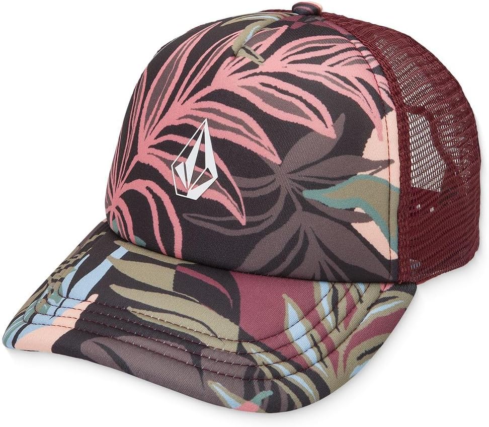 Volcom Women's Into Paradise Trucker Foam Snapback Hat Multi S125