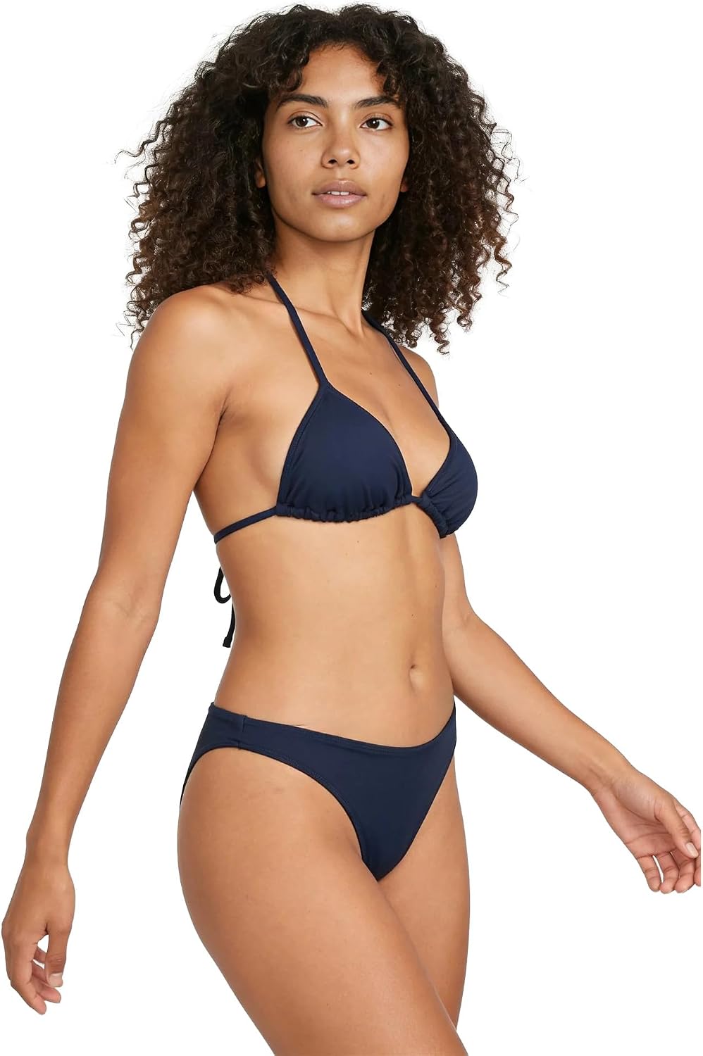 Volcom Women's Simply Seamless Skimpy Swimsuit Bikini Bottom Navy