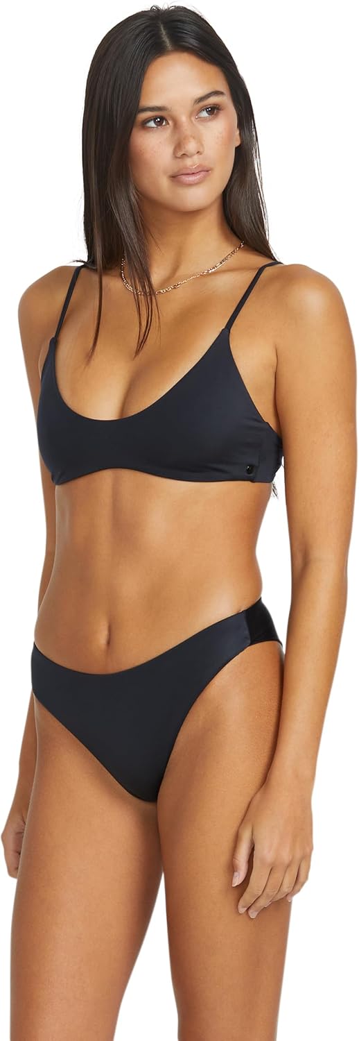 Volcom Women's Simply Seamless Cheeky Bikini Bottom (Regular & Plus Size) Sun