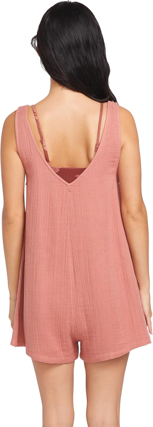 Volcom Women's Swimsuit Cover-ups for Beach, Poolside, Resort Wear Mauve Rose