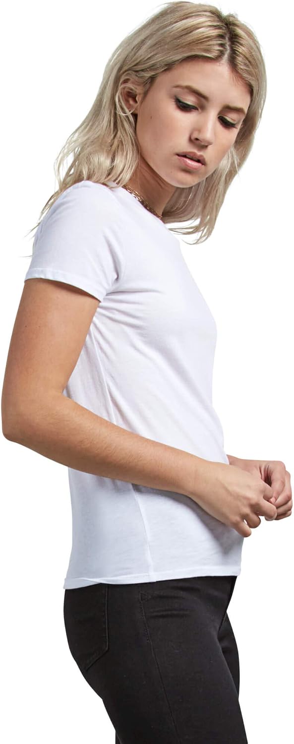 Volcom Women's One of Each Short Sleeve Crew Neck Tee (Regular & Plus Size) White1