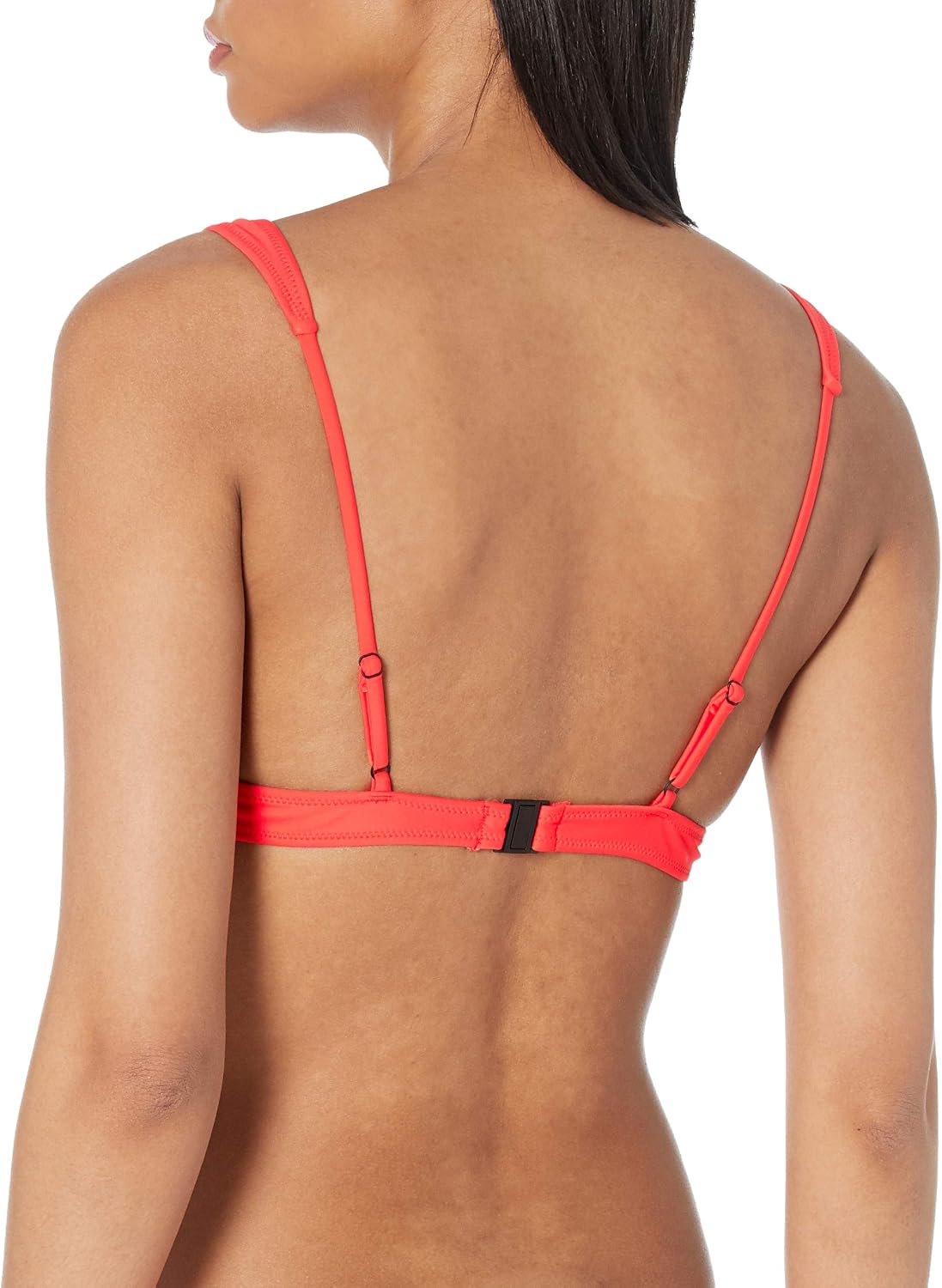Volcom Simply Seamless Halter Bikini Top Coral