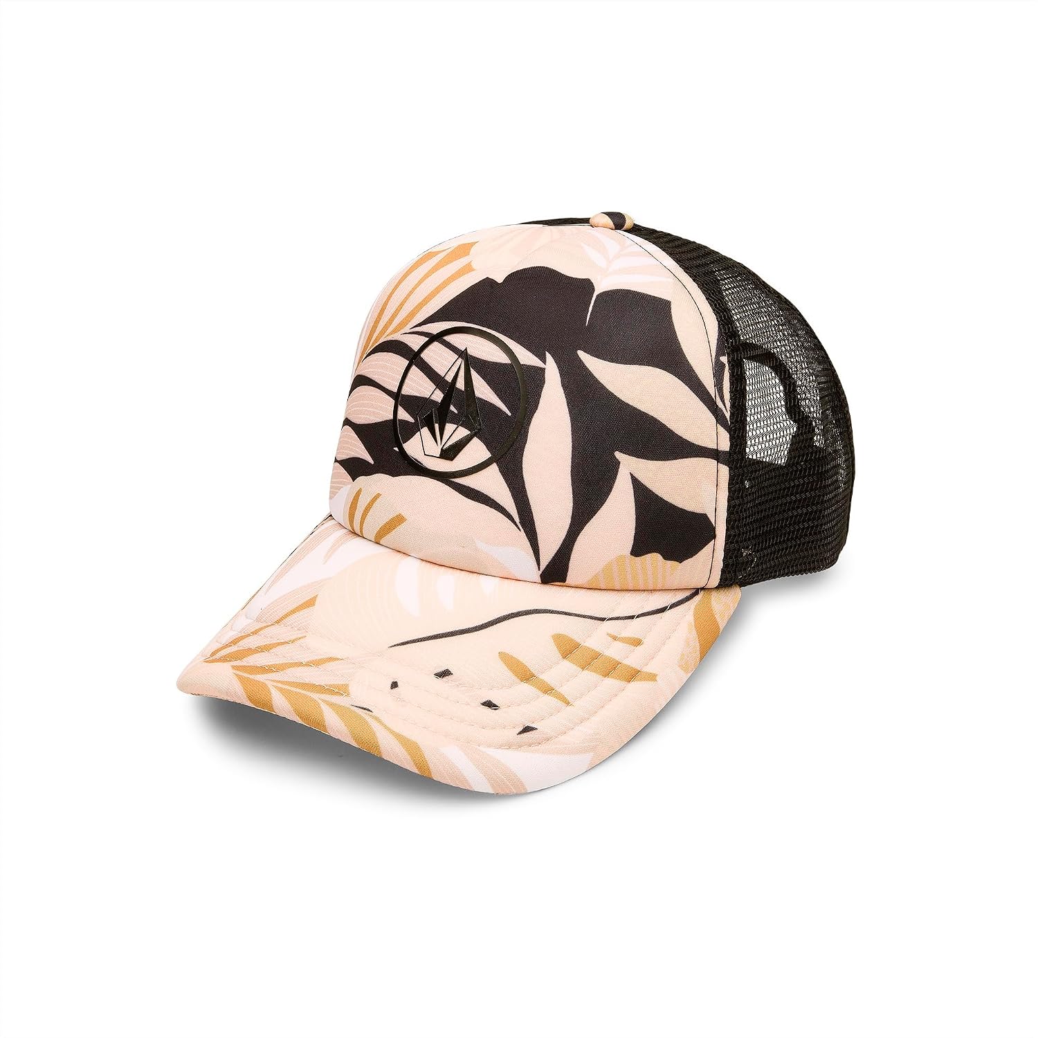 Volcom Women's Into Paradise Trucker Foam Snapback Hat Wild Ginger