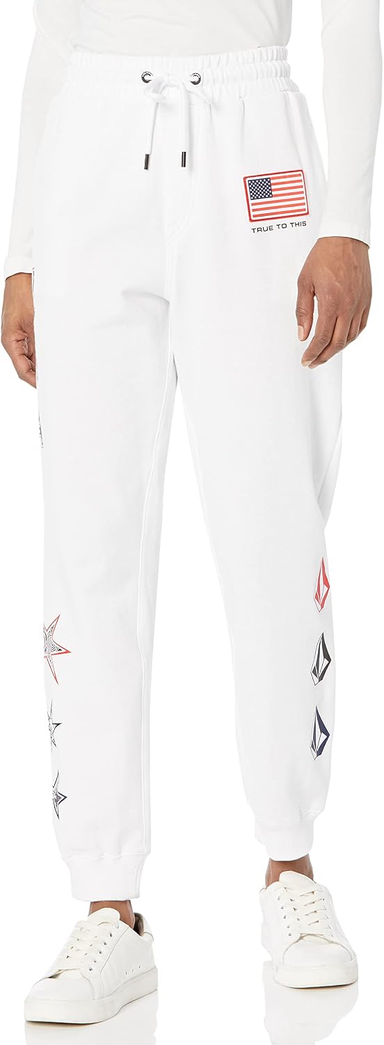Volcom Women's Usst Fleece Pant Usst White