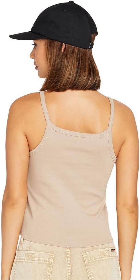 Volcom Women's 1991 Strappy Tank Top Taupe