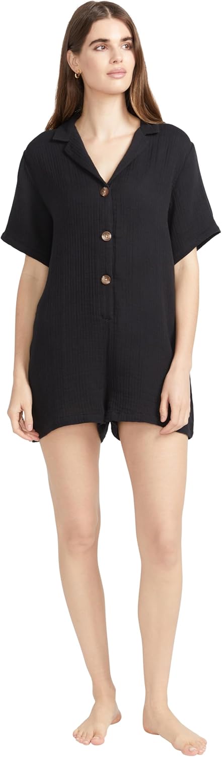 Volcom Women's Swimsuit Cover-ups for Beach, Poolside, Resort Wear Caviar