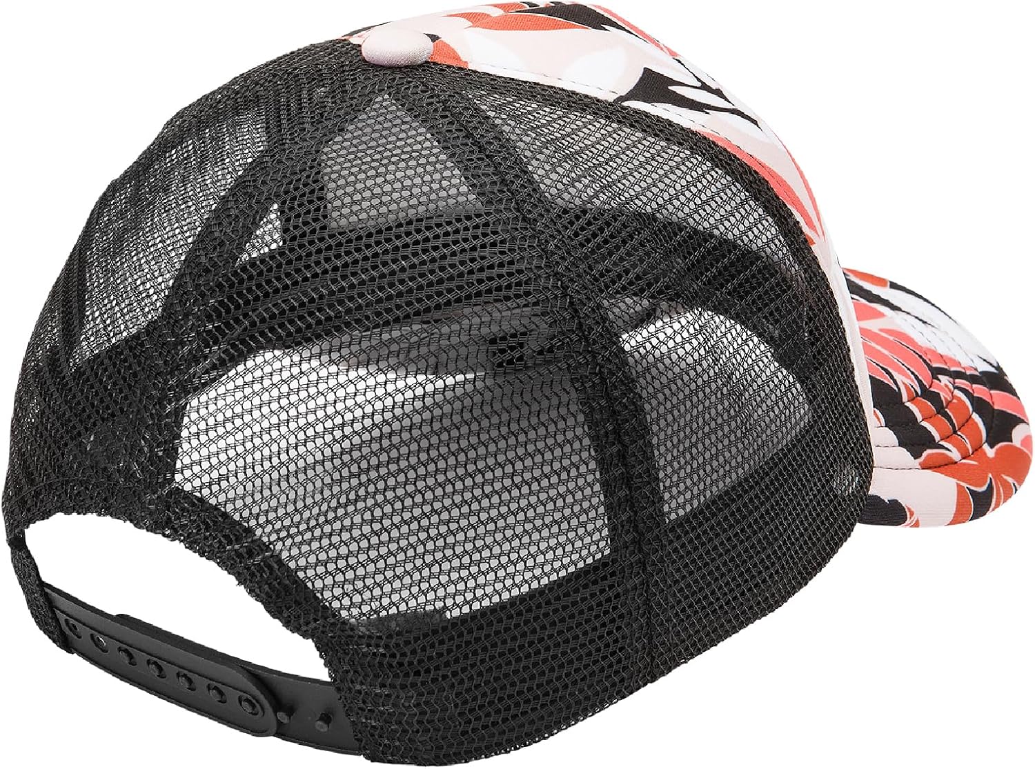 Volcom Women's Into Paradise Trucker Foam Snapback Hat Electric Coral