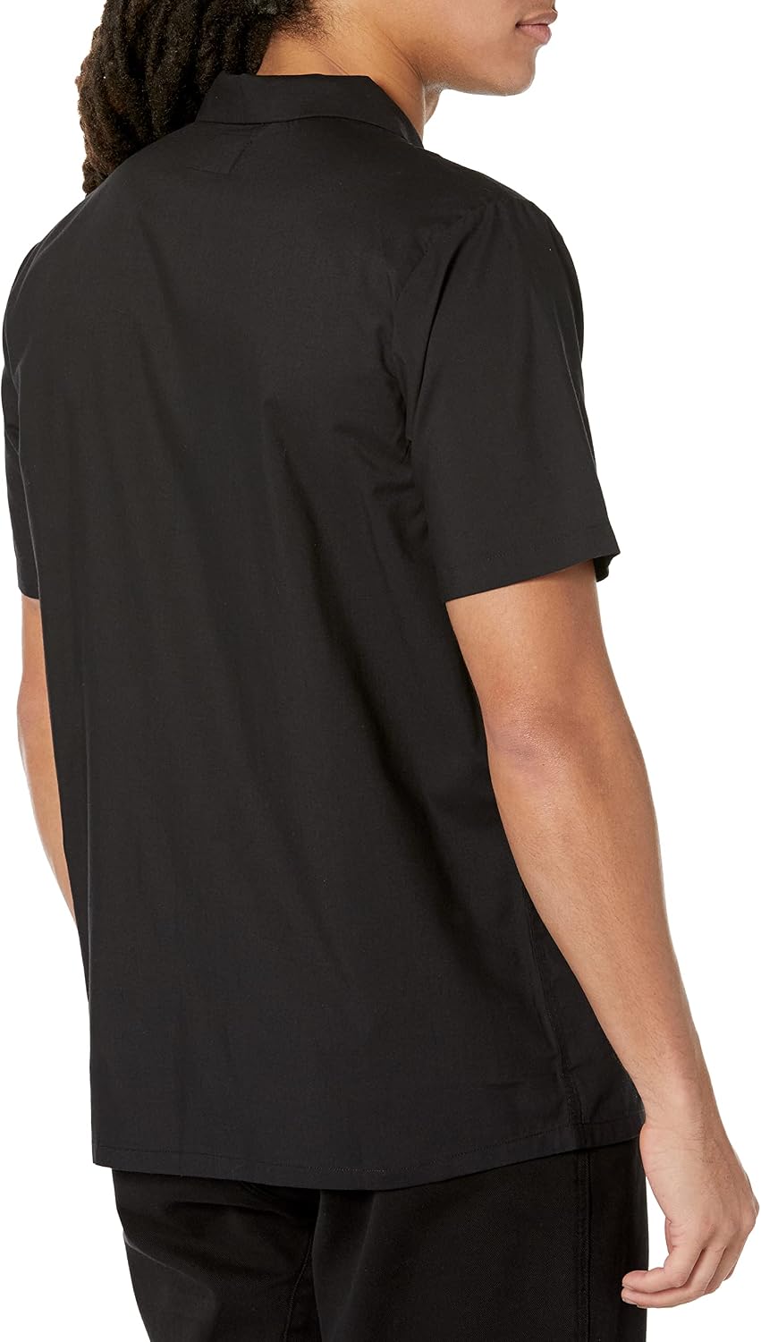 Volcom Men's Baracostone Short Sleeve Classic Fit Shirt Black