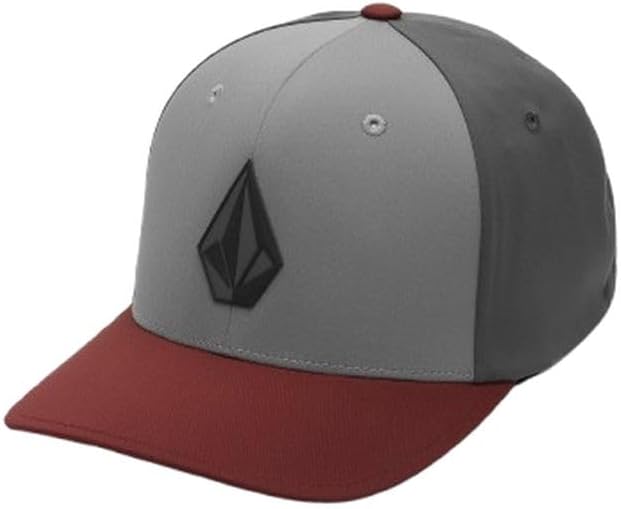 Volcom Men's Stone Tech Delta Hat Burgundy