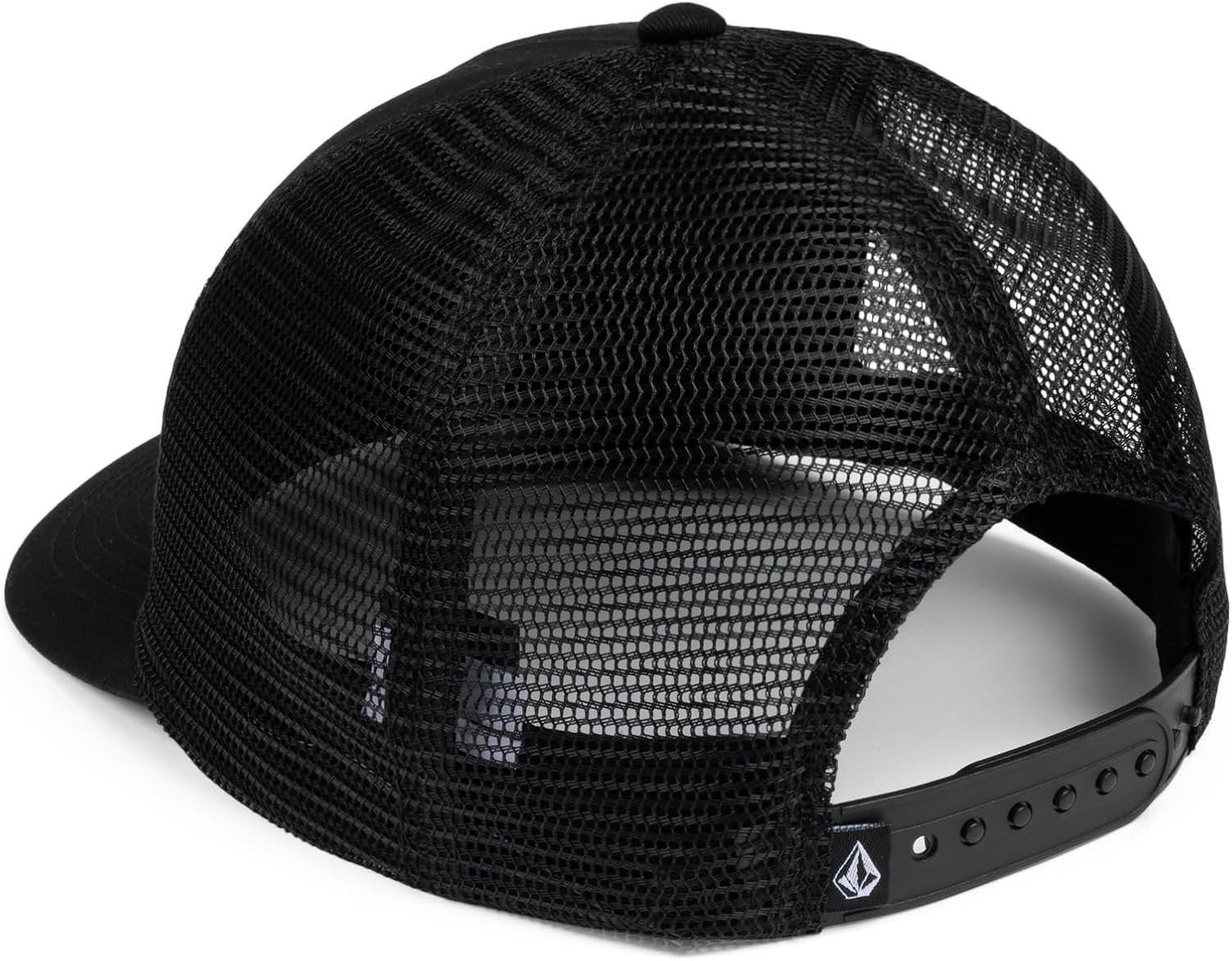 Volcom Men's Cheese Trucker Hat – 6-Panel Mesh Back Snapback Cap BlackBlack