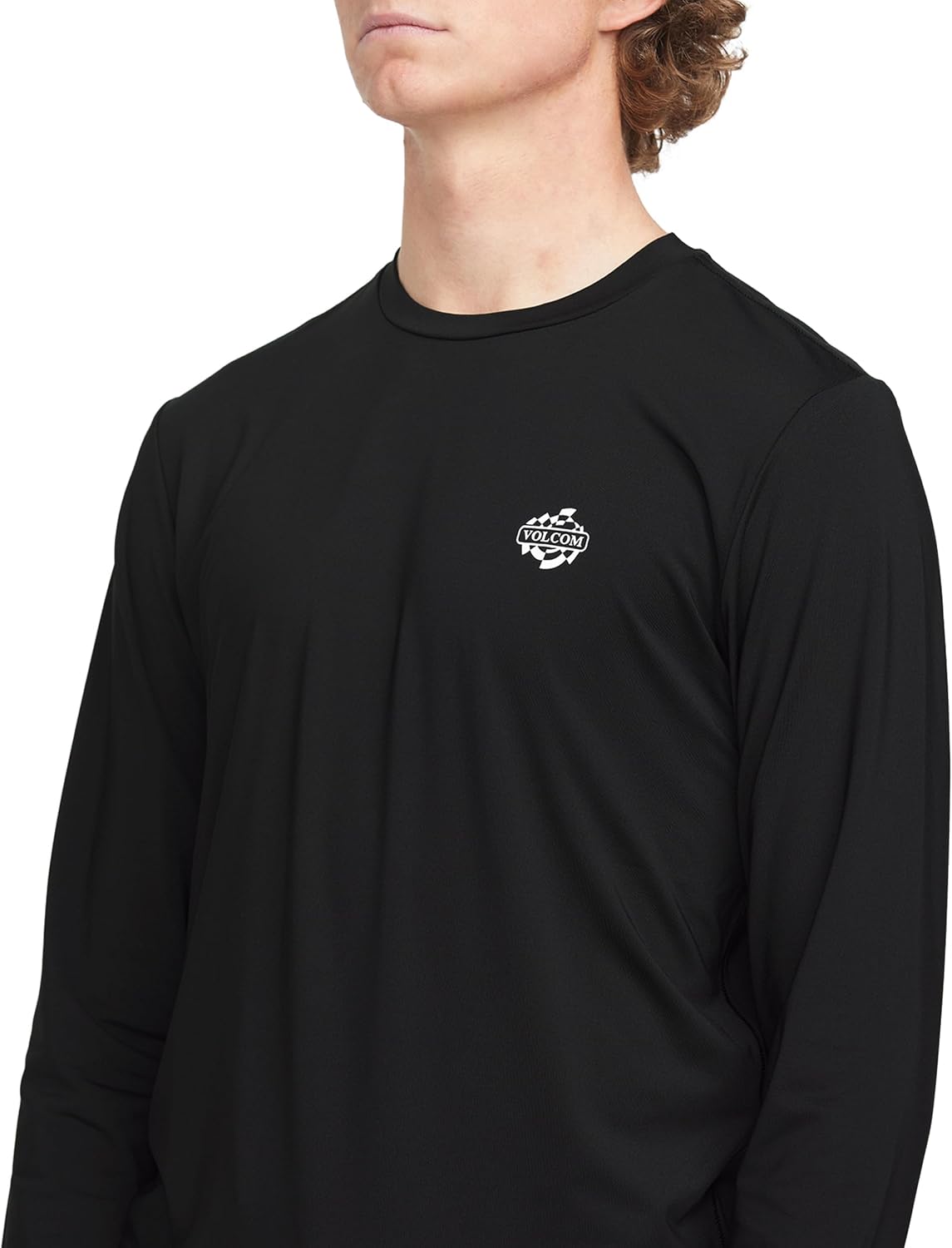 Volcom Taunt Loose Fit Long Sleeve Rashguard Black