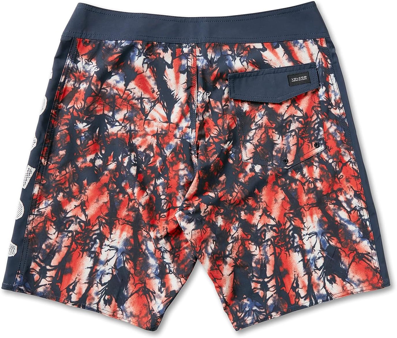 Volcom Men's 19" Mod-Tech Board Shorts- Performance UPF 50+ Sun Protection Quick-Dry Swim Bottoms Blue Steel