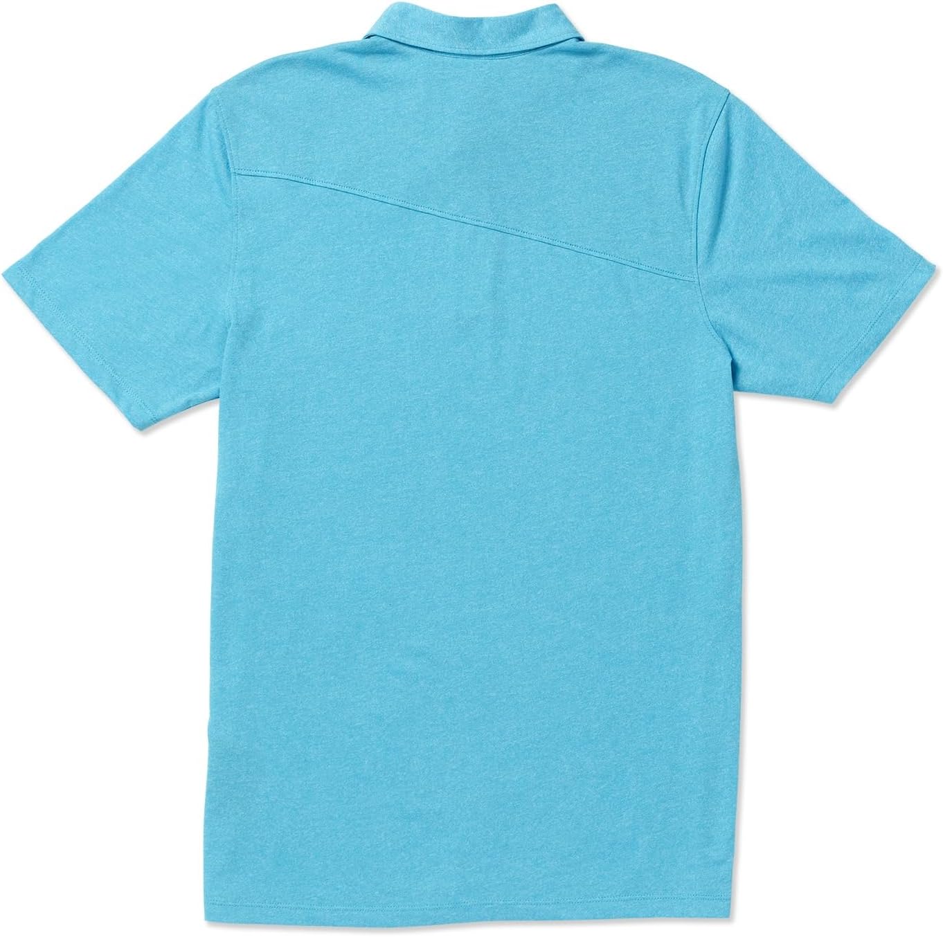 Volcom Men's Wowzer Modern Fit Short Sleeve Polo Shirt Turkish Blue