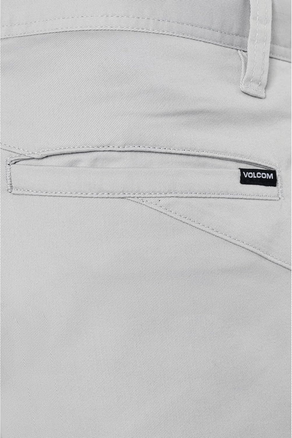 Volcom Men's Modern Fit 21" Chino Short Tower Grey