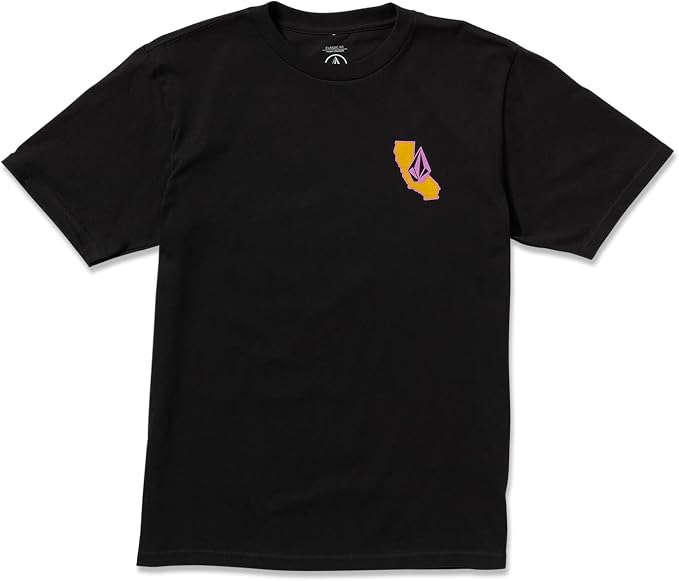 Volcom Men's California Dreaming Short Sleeve Tee Black