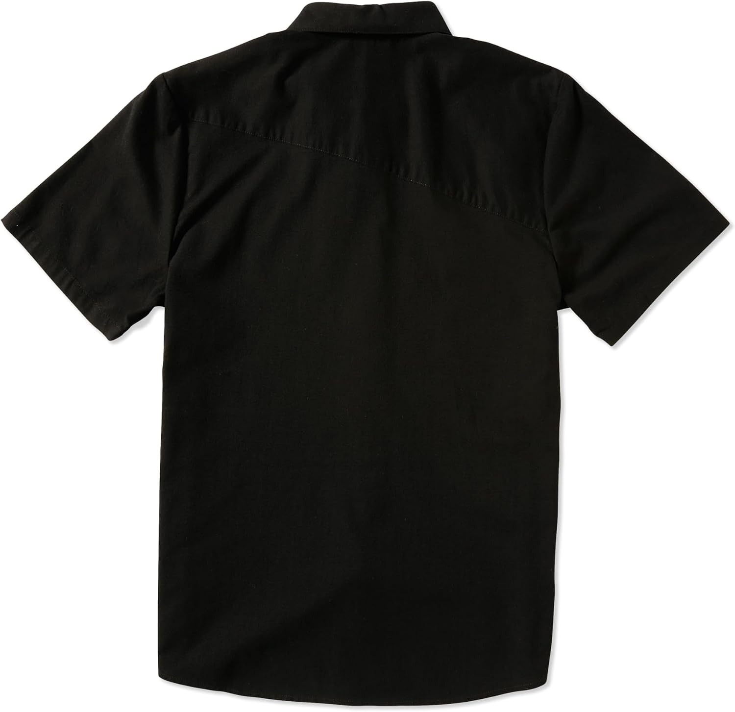 Volcom Men's Everett Oxford Short Sleeve Shirt Black - New