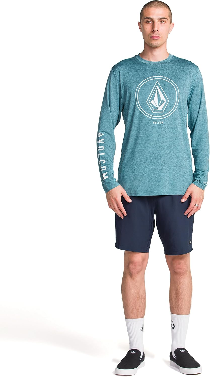 Volcom Men's Steppen Ew 17" Elastic Waist Short Navy