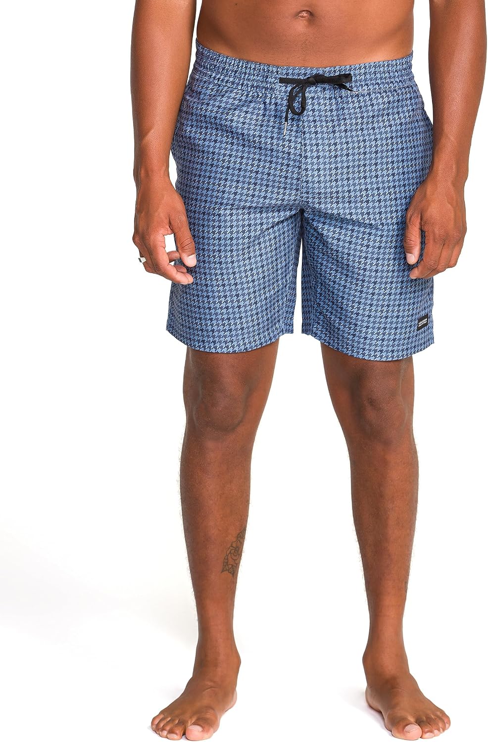 Volcom Men's Steppen Ew 17" Elastic Waist Short Dark Slate Preston