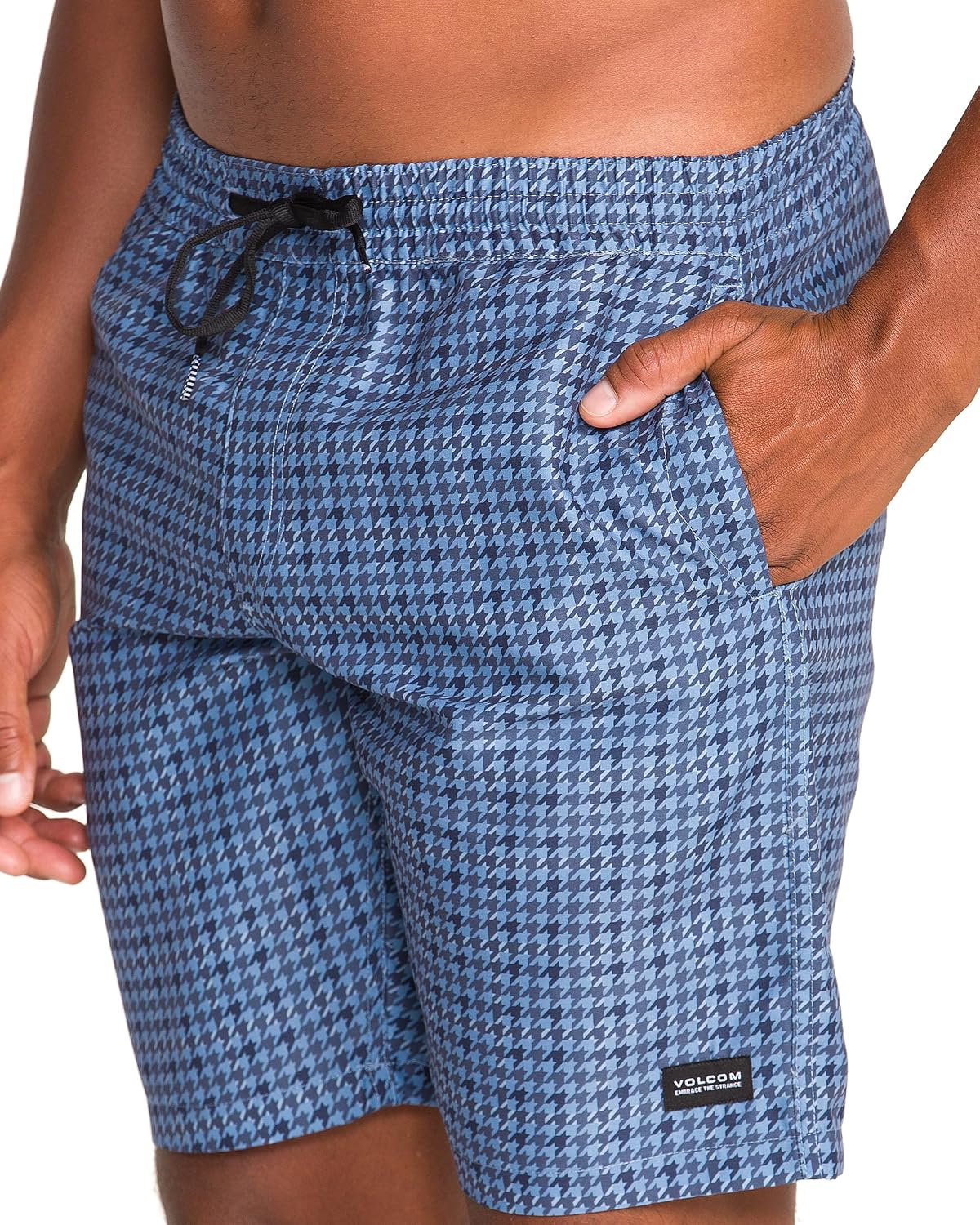 Volcom Men's Steppen Ew 17" Elastic Waist Short Dark Slate Preston