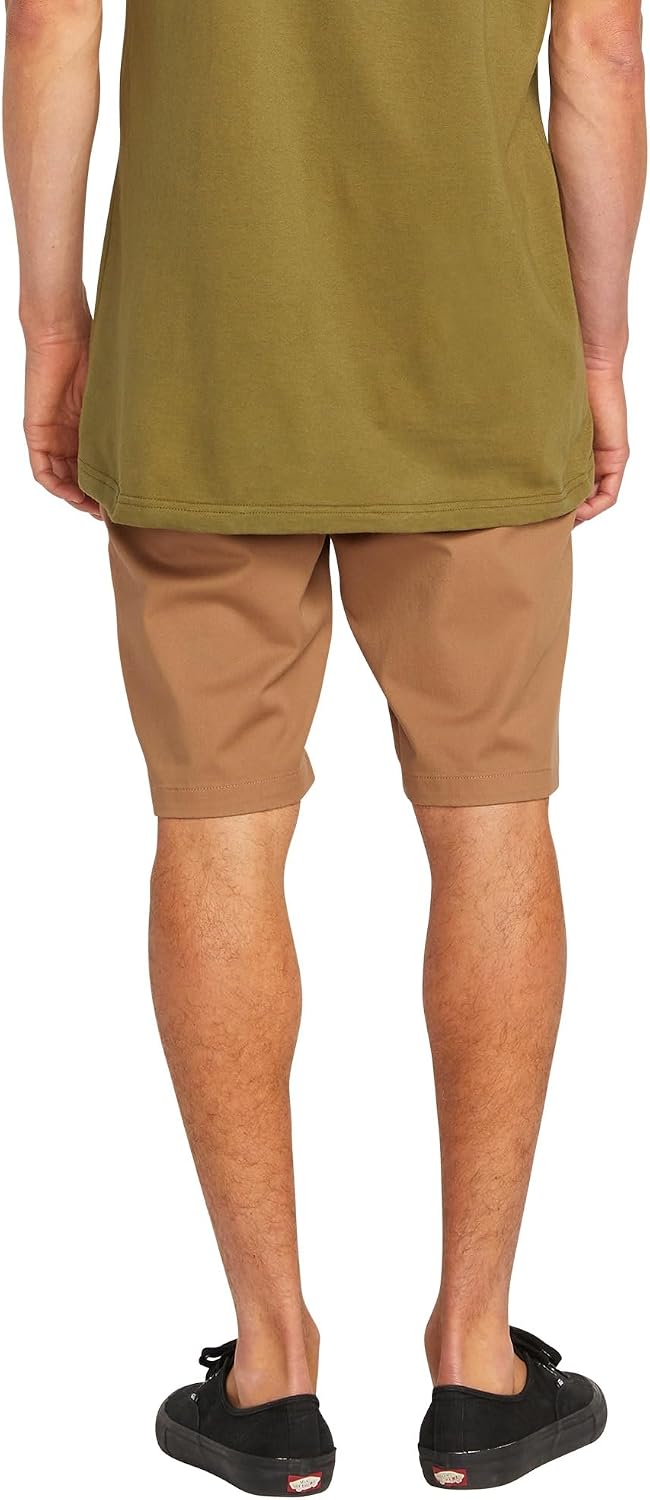 Volcom Men's Modern Fit 21" Chino Short Tobacco