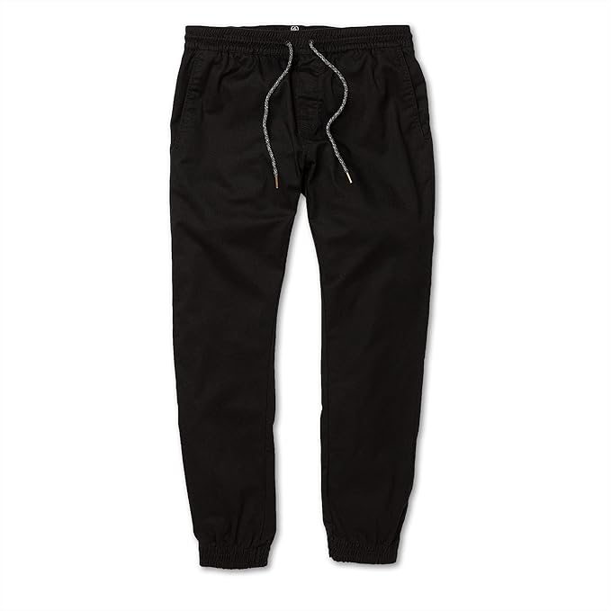 Volcom Men's Frickin Slim Jogger Pant Black
