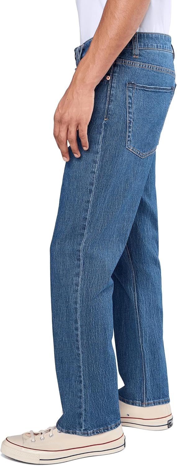 Volcom Men's Solver Stretch Denim Jeans-Modern Fit Pant Bold Blue