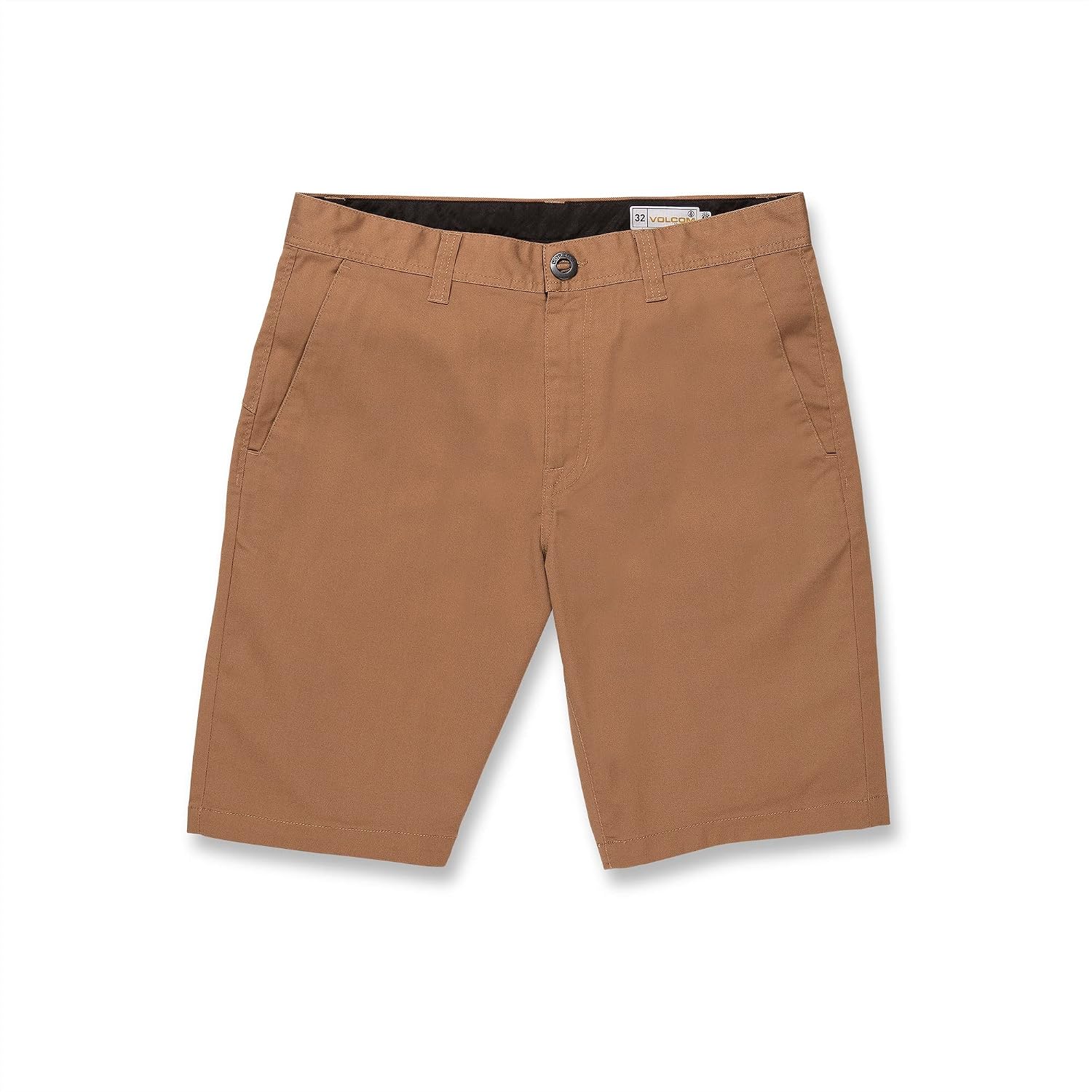 Volcom Men's Modern Fit 21" Chino Short Tobacco