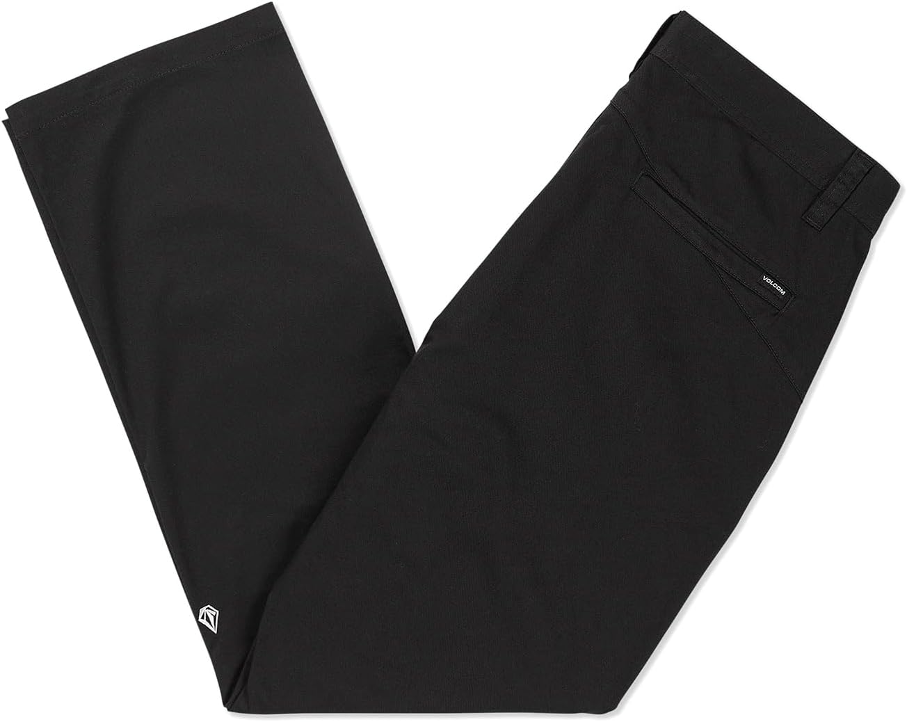 Volcom Men's Frickin Skate Loose Baggy Fit Chino Pants – Relaxed Tapered 17″ Leg Opening, 30″ Inseam Jet
