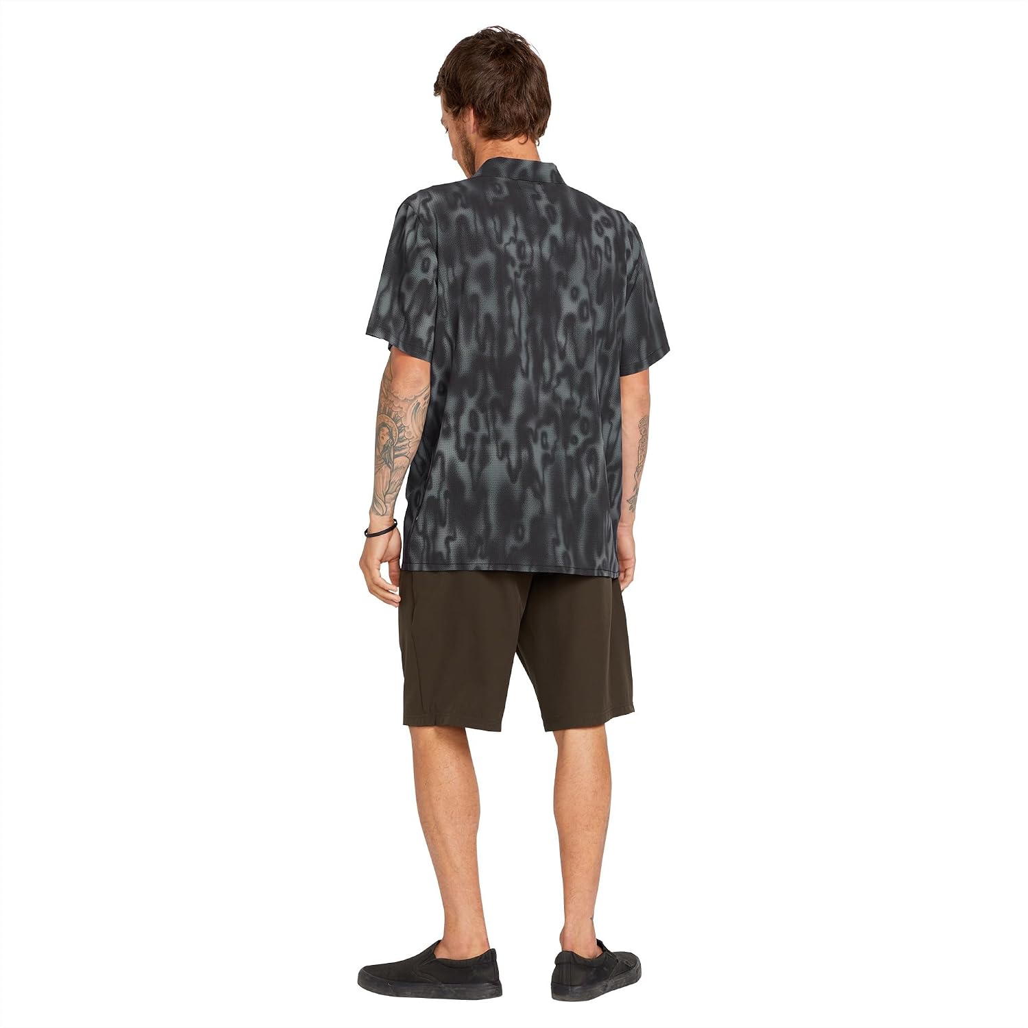 Volcom Men's Regular Frickin Cross Shred 20" Hybrid Water Repellent Short Dark Brown