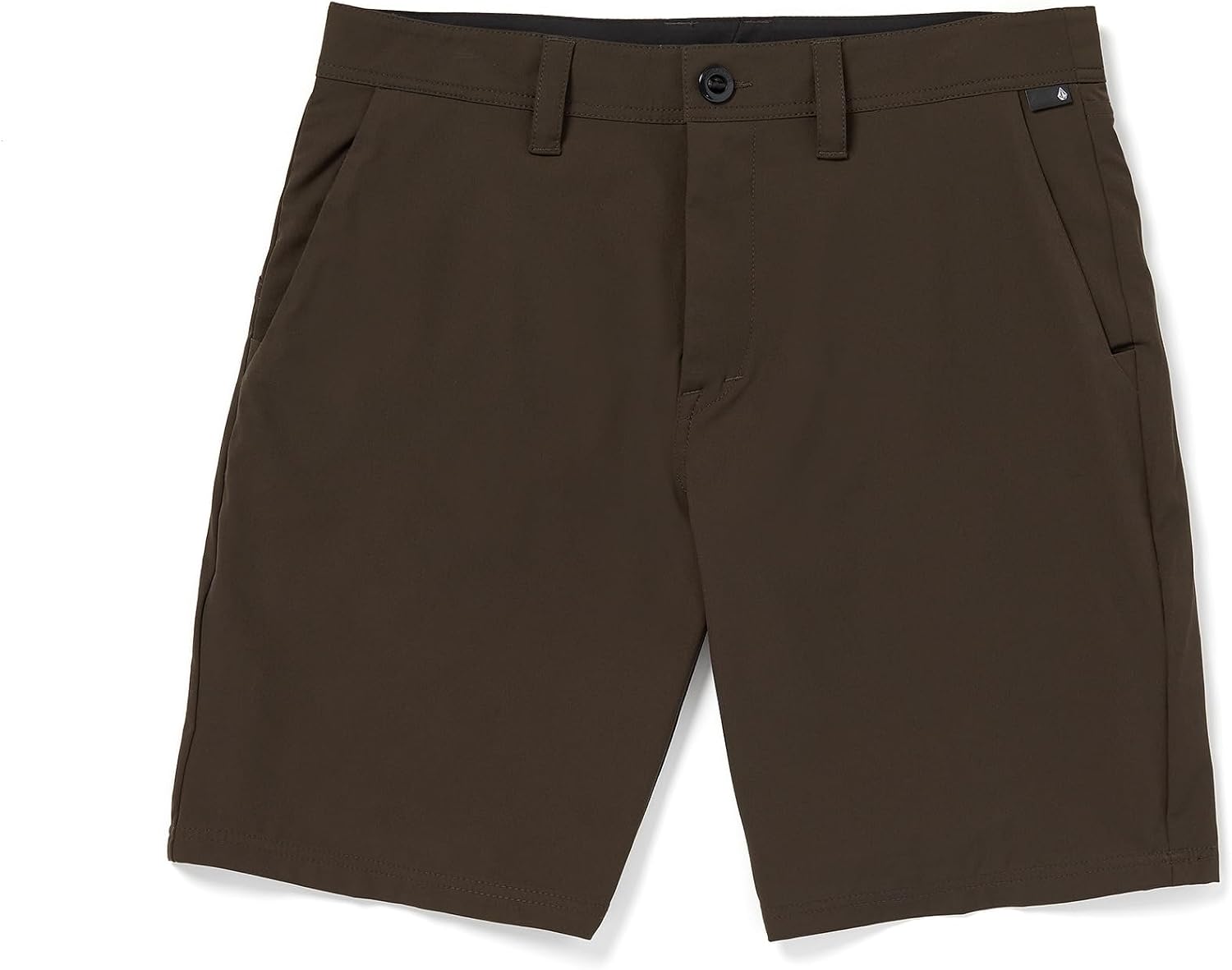 Volcom Men's Regular Frickin Cross Shred 20" Hybrid Water Repellent Short Dark Brown