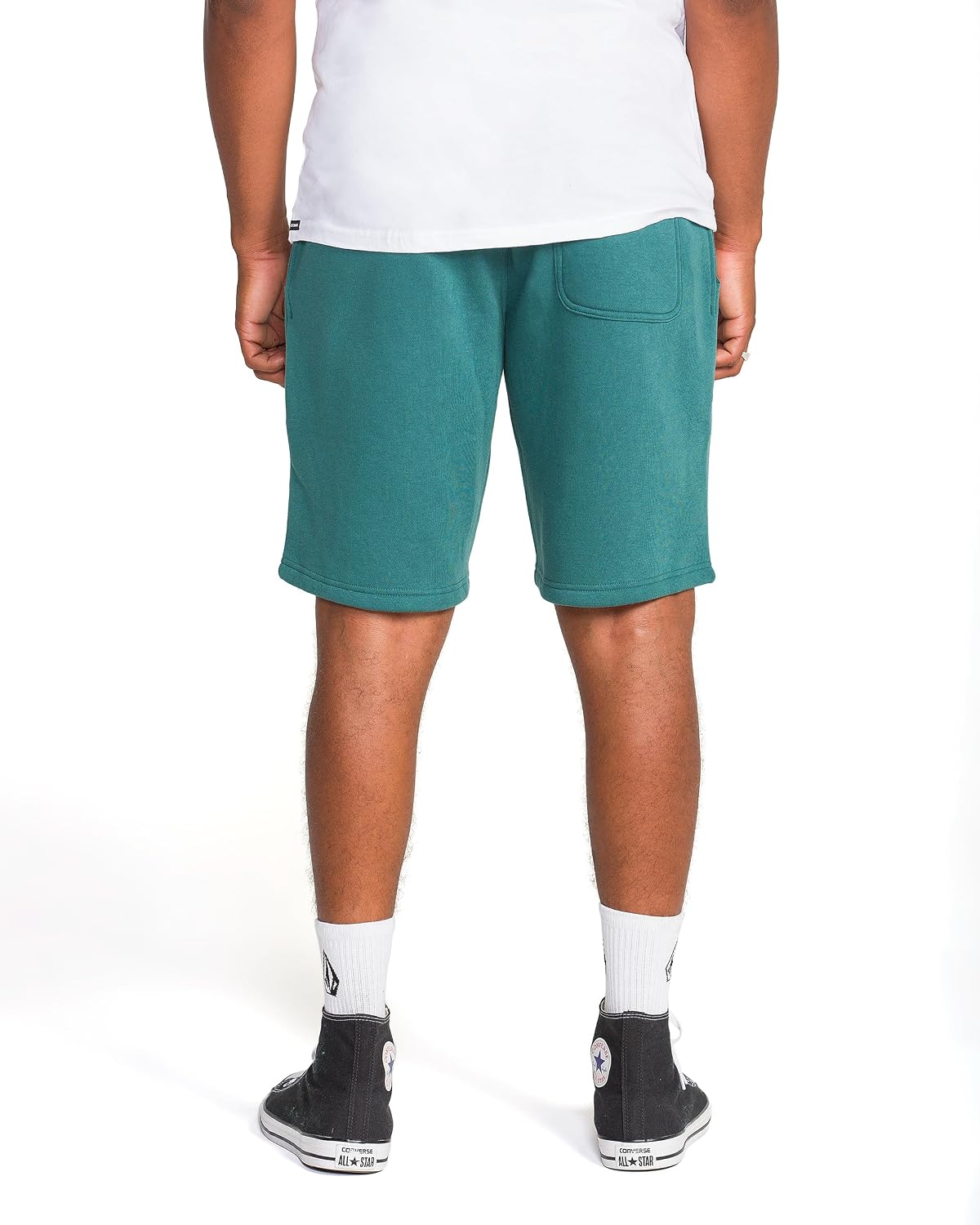 Volcom Men's Frickin Elastic Waist 19" Chino Short Ranger Green